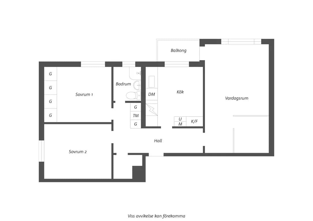 Planritning för Lindormsgatan 35