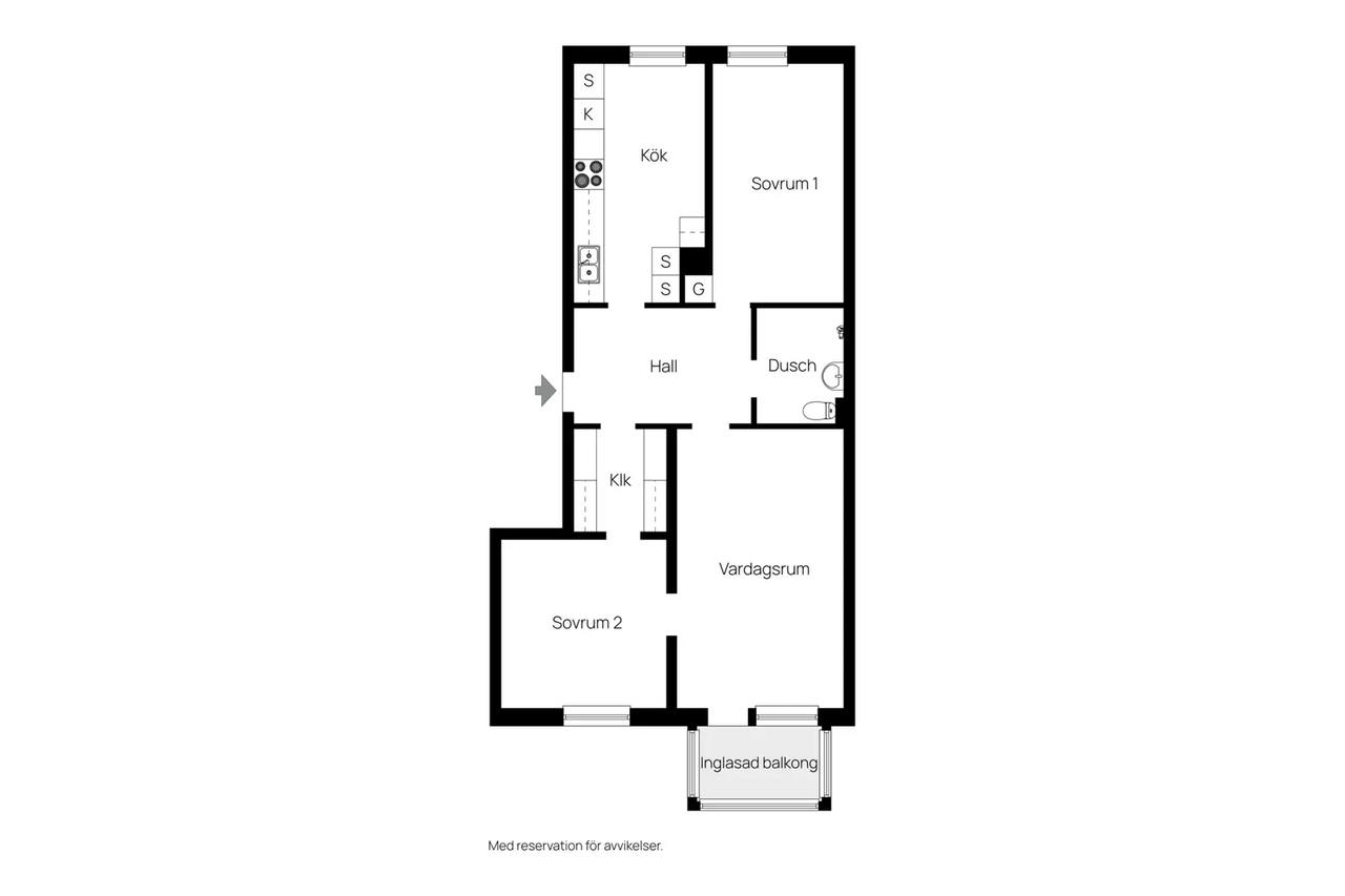 Floor plan for Sätunavägen 23c