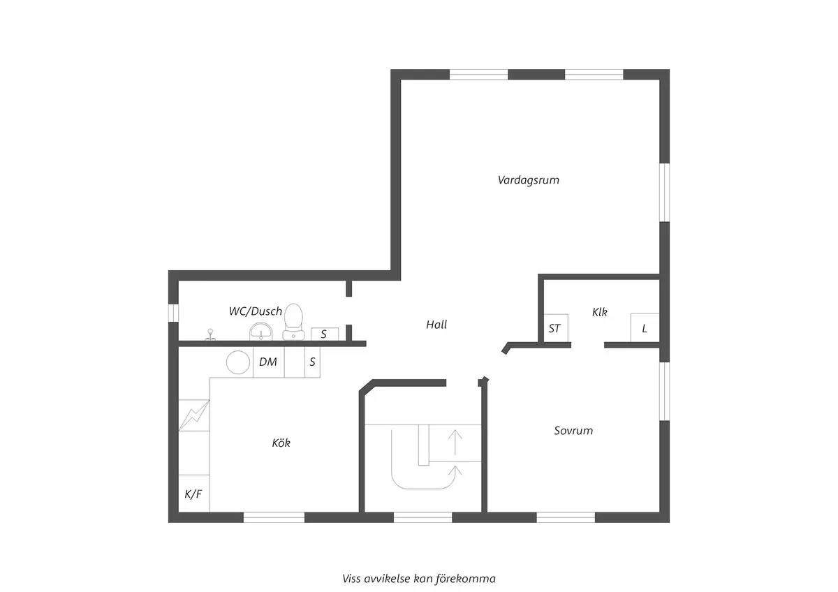 Floor plan for Vennerbergsplatsen 2