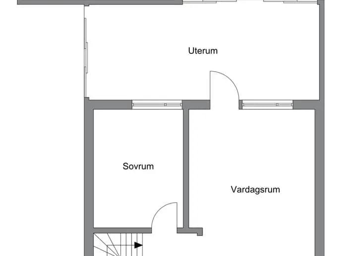 Floor plan for Marbäcksgatan 34