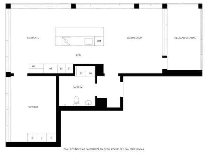 Floor plan for Tollarevägen 53