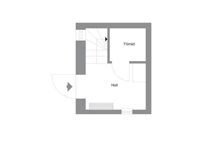 Floor plan for Strömstarevägen 48