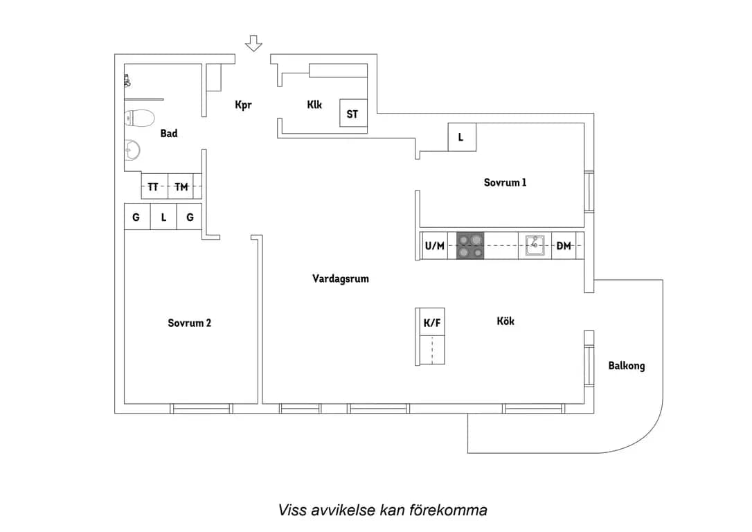 Floor plan for Forskningsringen 84