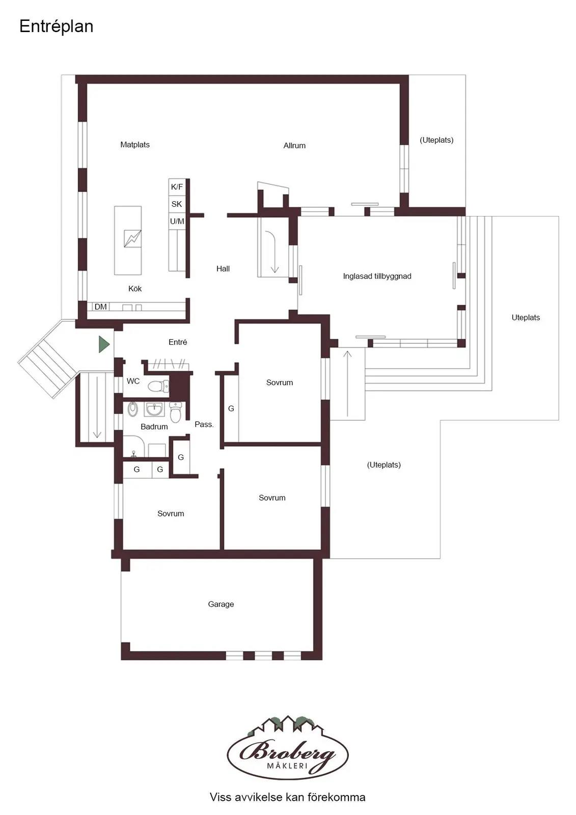 Planritning för Stafettgatan 37