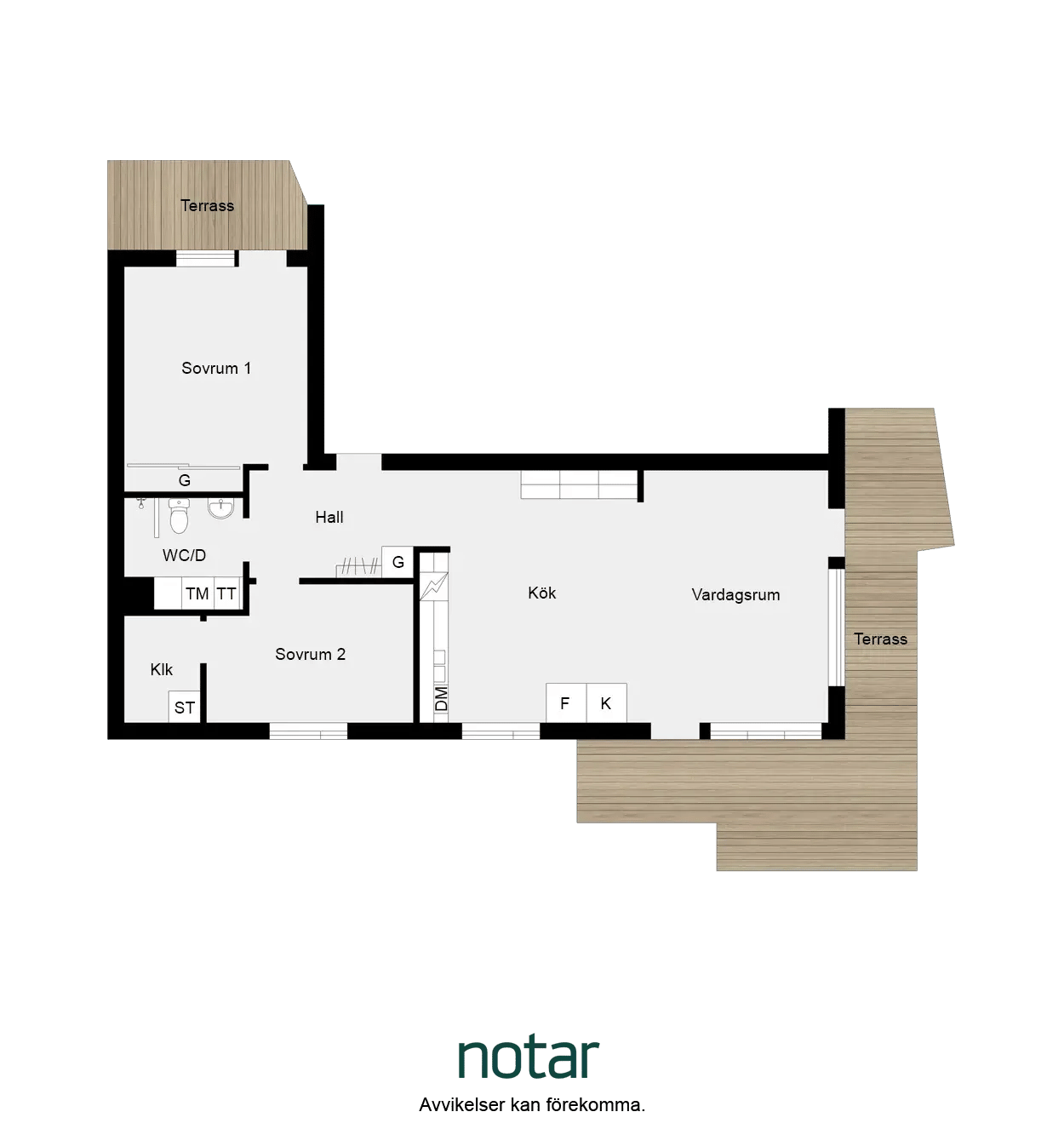 Floor plan for Hammarby allé 52