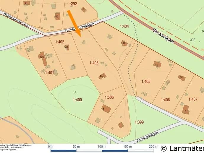 Floor plan for Gamla Brunnsvägen 144