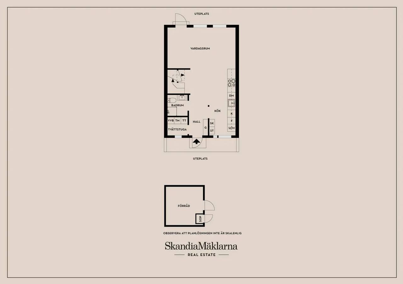 Floor plan for Trumpetvägen 70