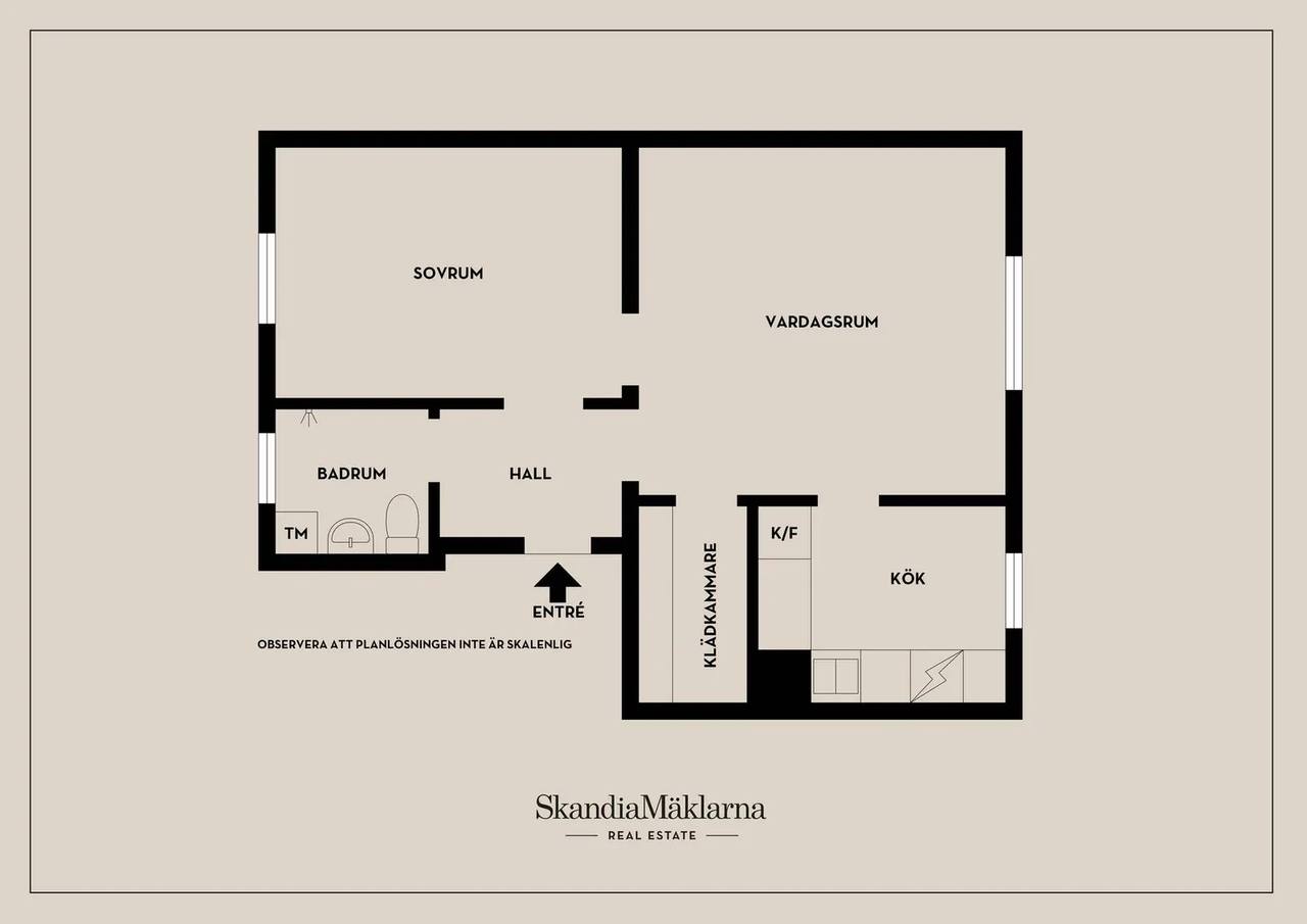 Floor plan for Knypplerskevägen 7