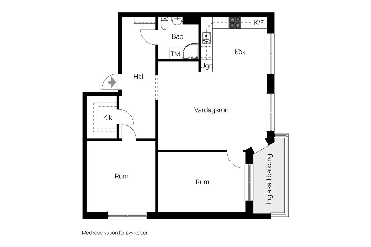 Floor plan for Kullasundsvägen 39