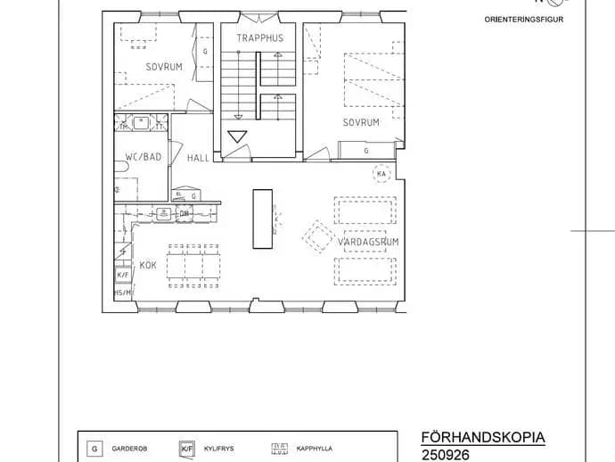 Planritning för Vattentornvägen 35
