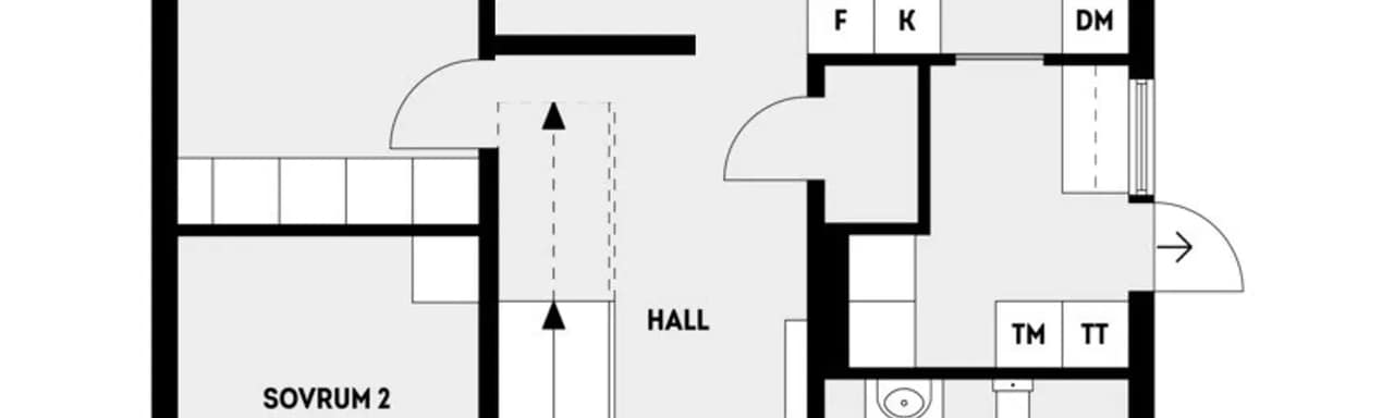 Planritning för Burschstigen 7