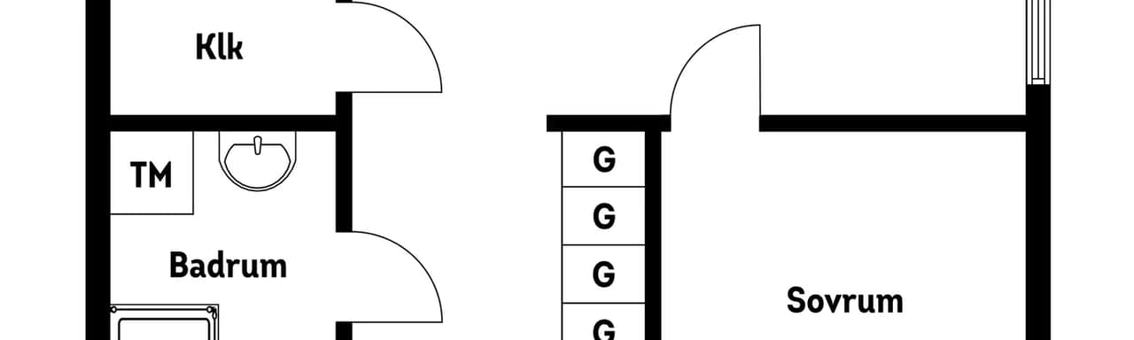 Planritning för Salarpsbacken 1