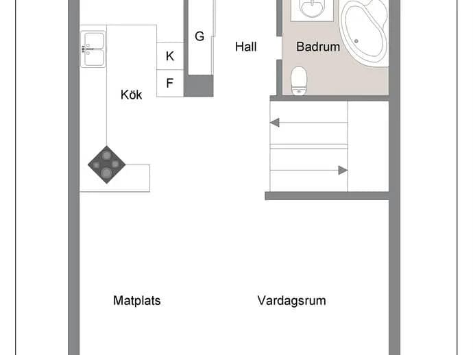Floor plan for Basgränd 60