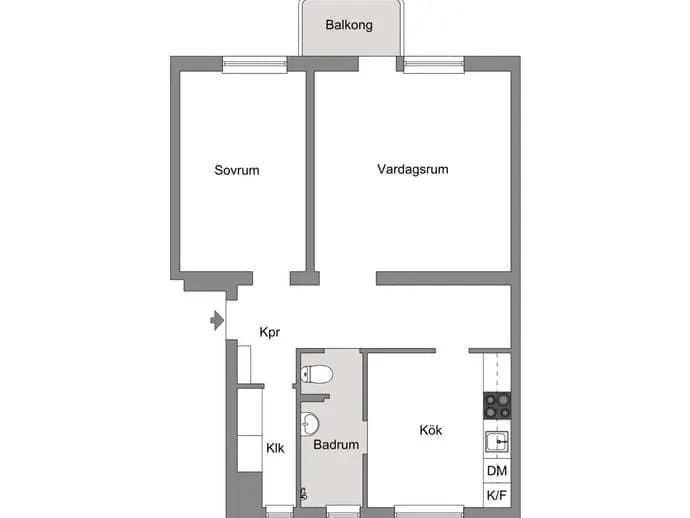 Planritning för Kvarnbacksvägen 66