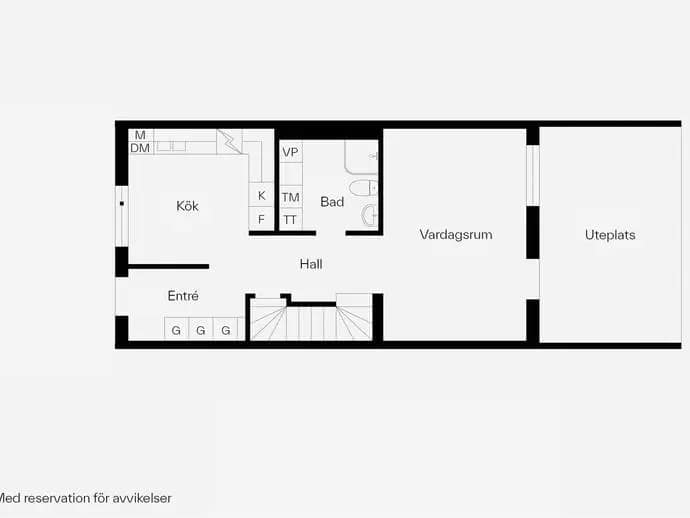 Floor plan for Hägnadsgatan 15b