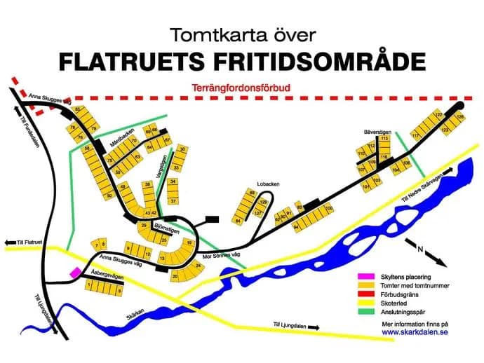 Planritning för Anna Skugges väg 47