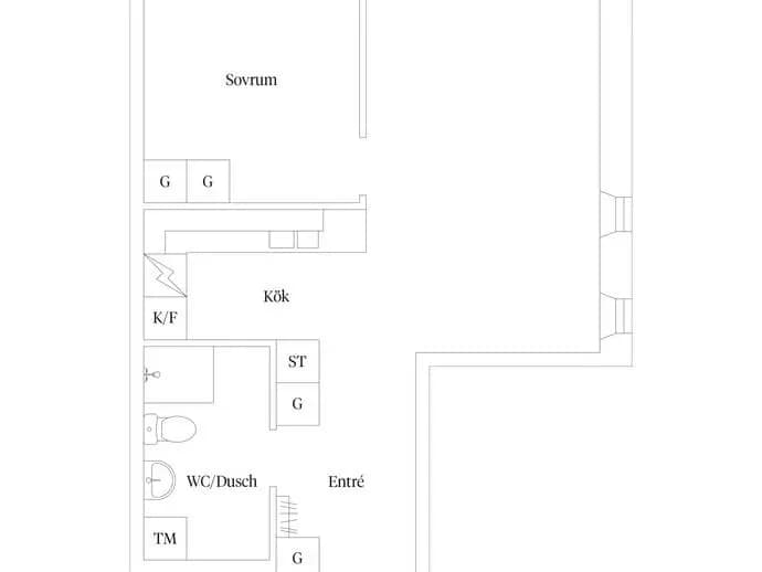 Floor plan for Torgny Segerstedts allé 4