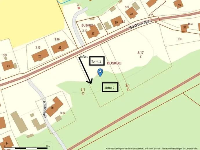 Floor plan for Bygga nytt i Danholn! Ca 10 minuter med bil från Falu centrum