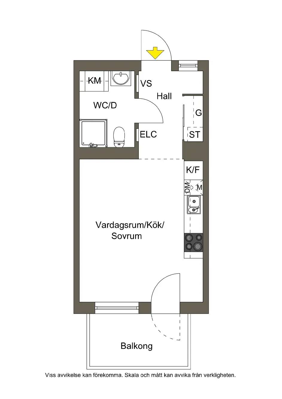 Floor plan for Storseglet