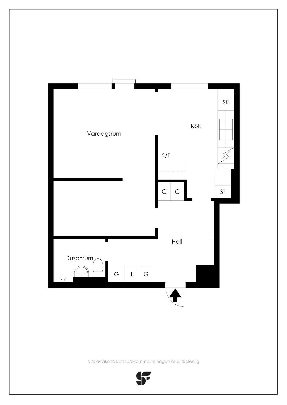 Planritning för Stockholmsvägen