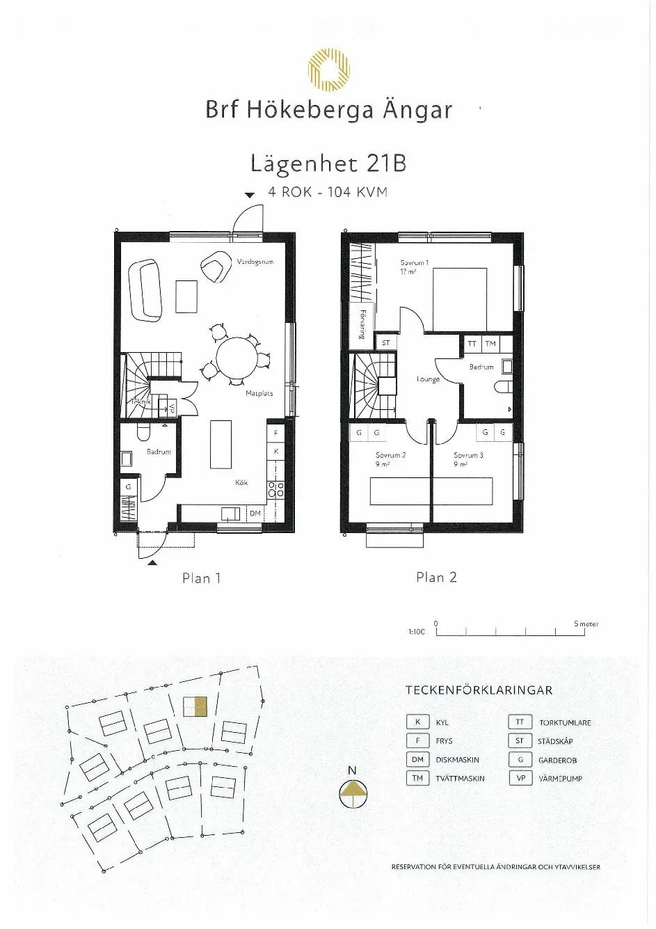 Planritning för Åda dal