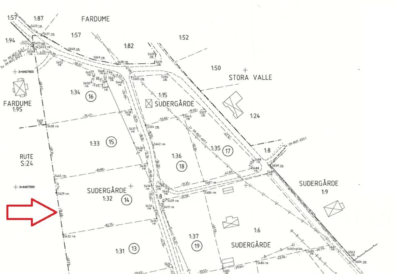 Floor plan for Rute Hollandarvägen 6
