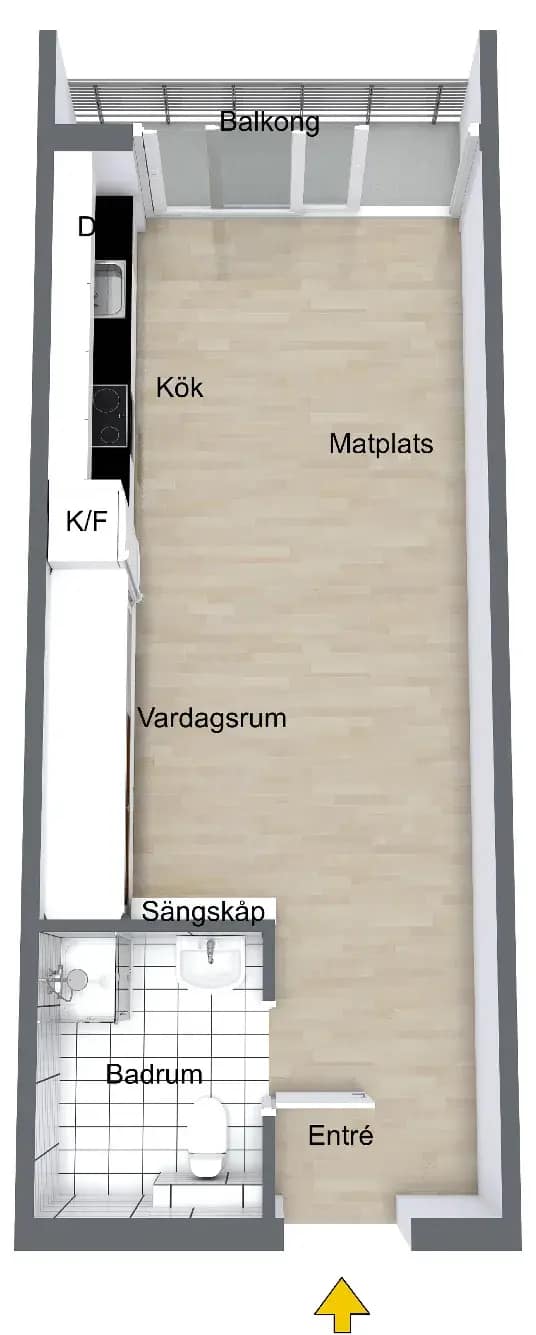 Planritning för Centralvägen