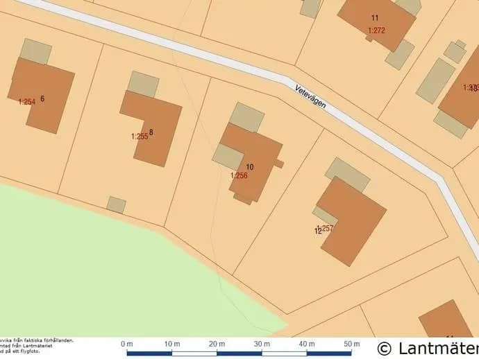 Planritning för Vetevägen 10