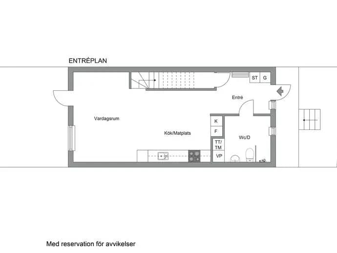 Floor plan for Gyllenstiernas allé 119