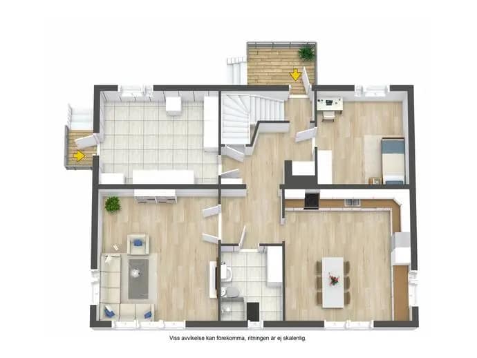 Floor plan for Sikforsvägen 34