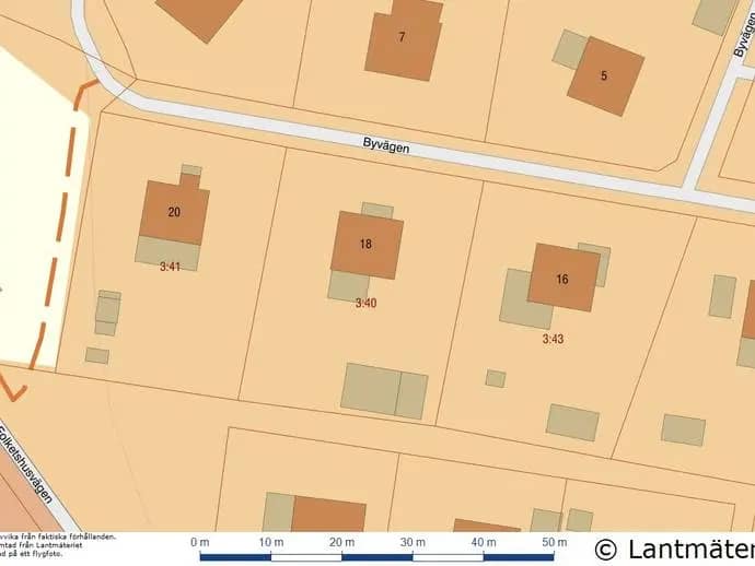 Floor plan for Byvägen 18
