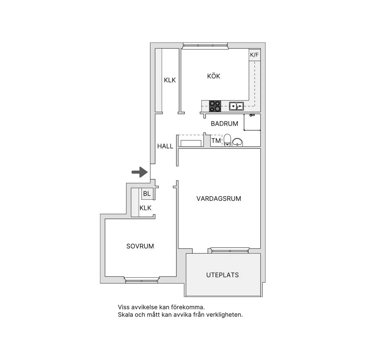Planritning för Faktorsgatan 9