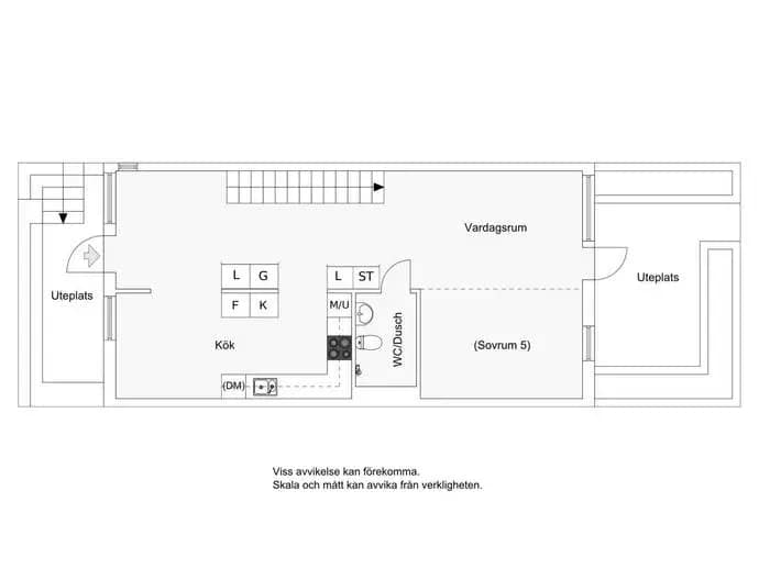 Planritning för Hammarbyterrassen 17