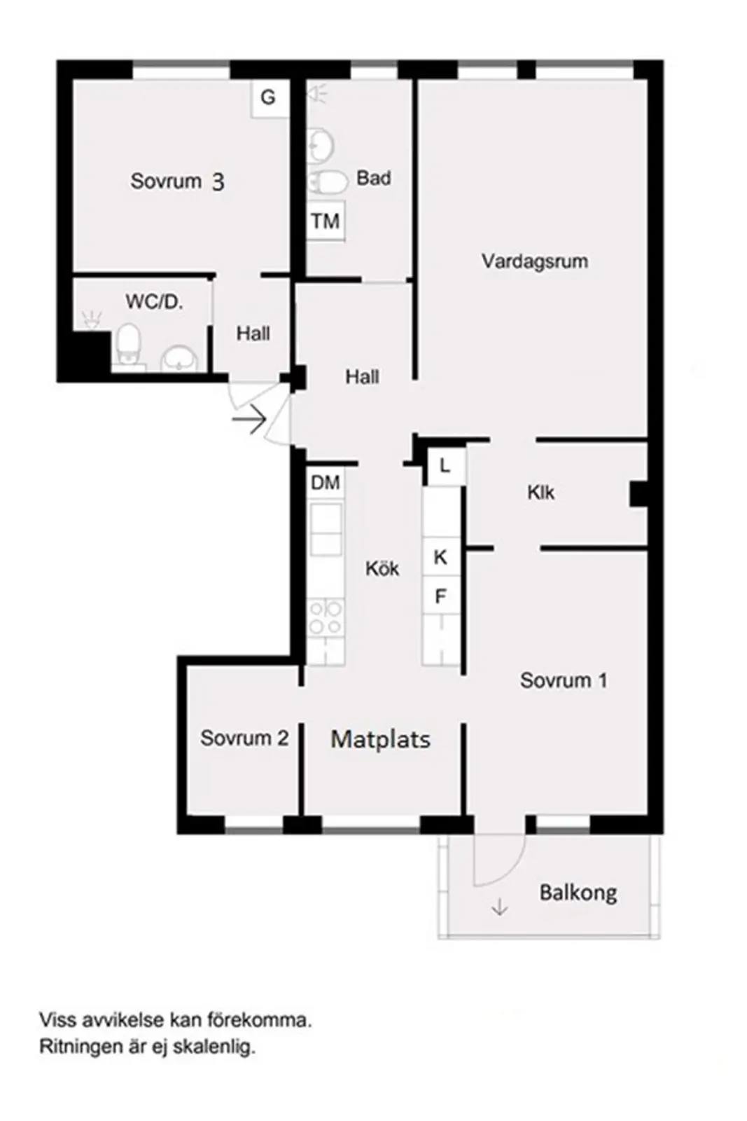 Floor plan for Mellingebacken 6