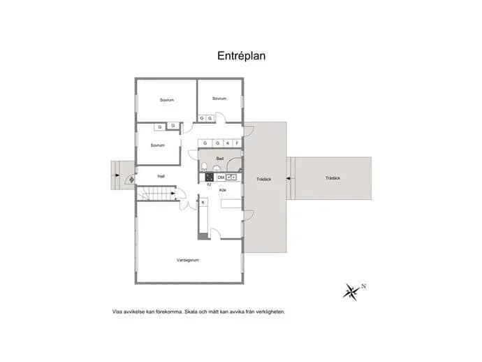 Floor plan for Råbyvägen 50