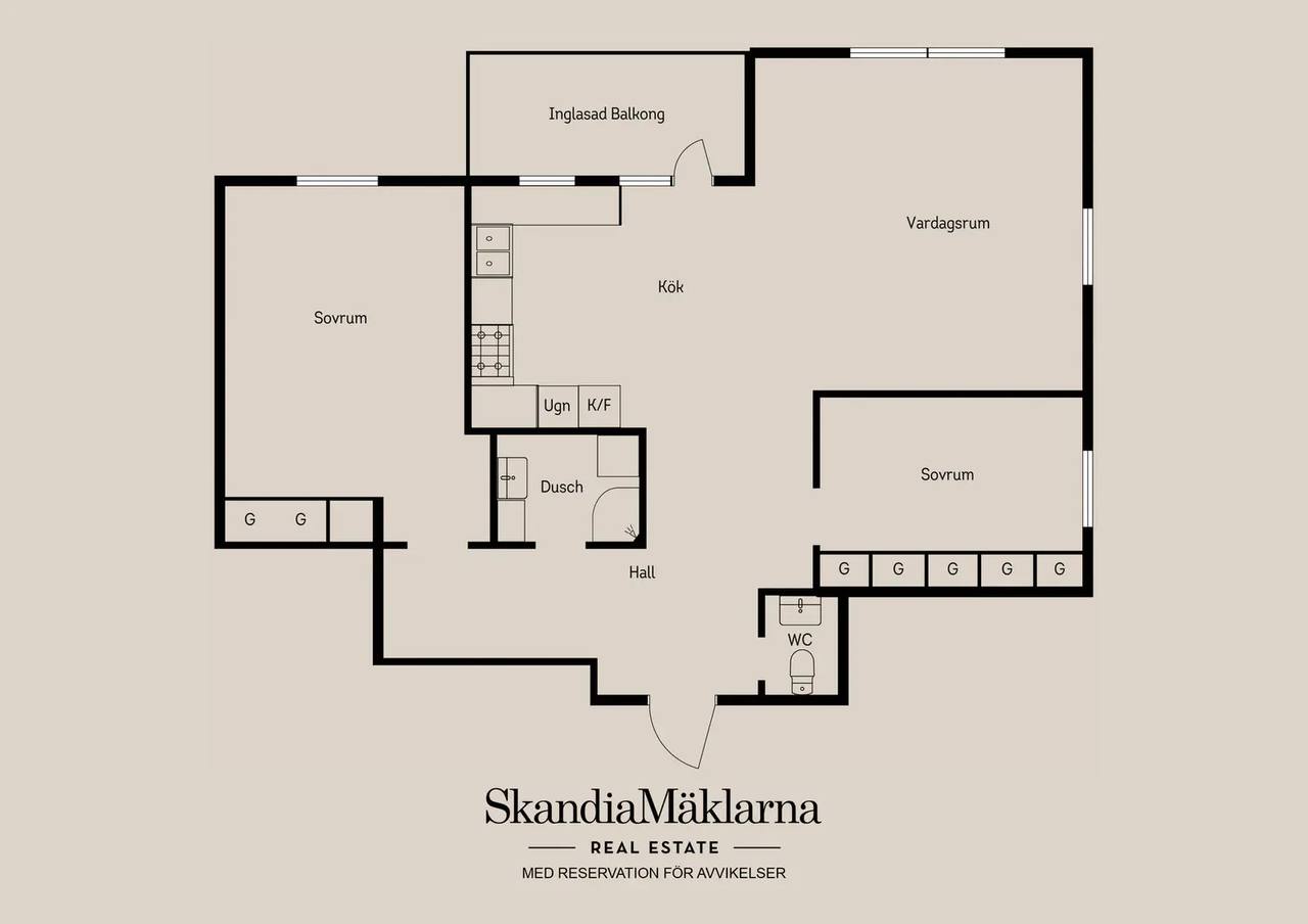 Planritning för Getbergsvägen 7