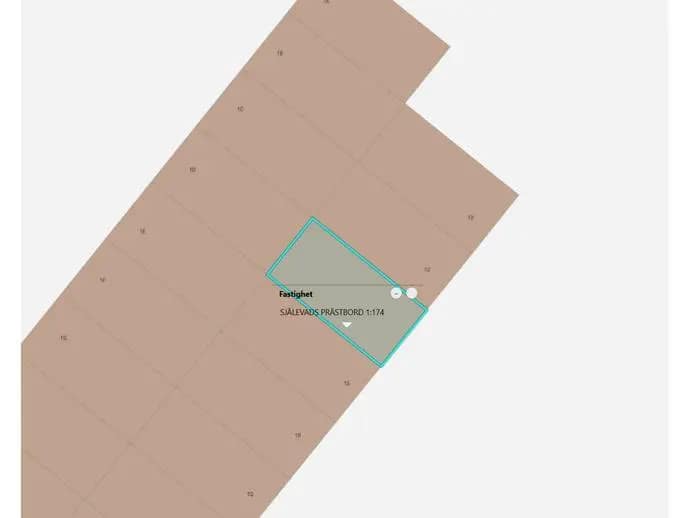 Planritning för Svedjevägen 1T