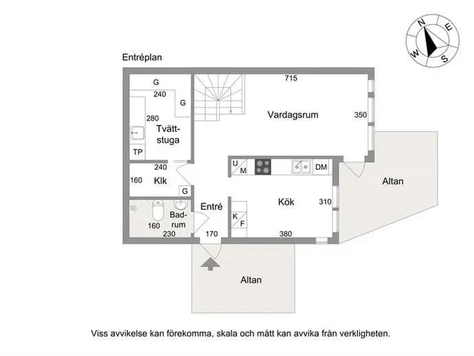 Floor plan for Vagnmakarvägen 28