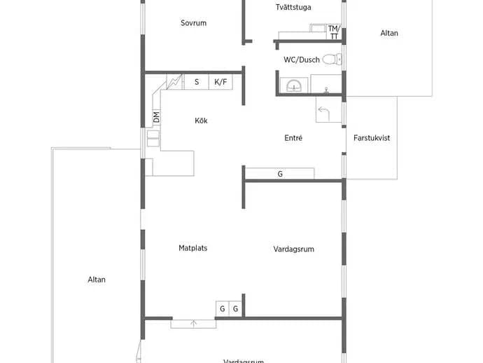 Planritning för FRITZ JANSSONS VÄG 11B