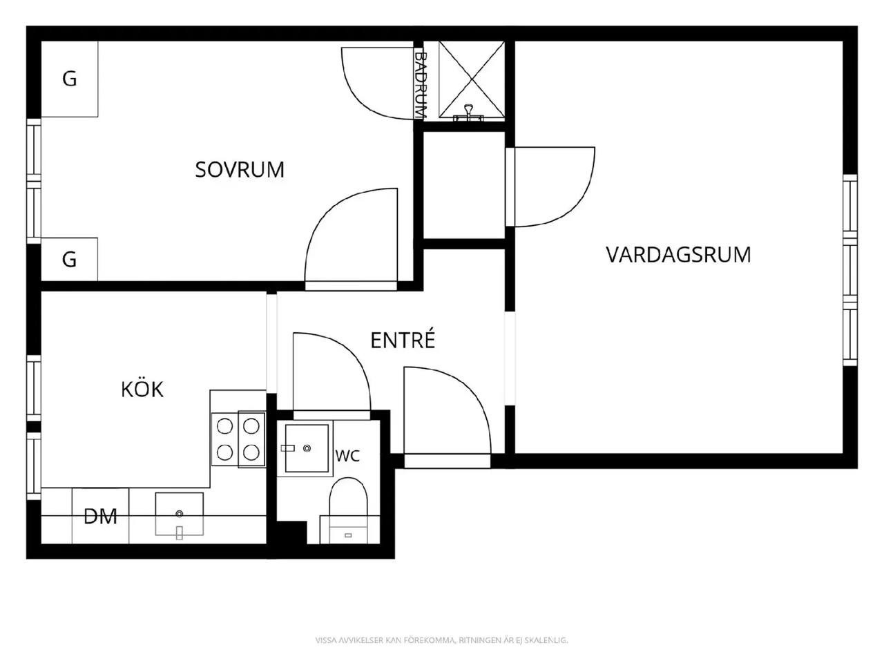 Planritning för Ornäsgatan