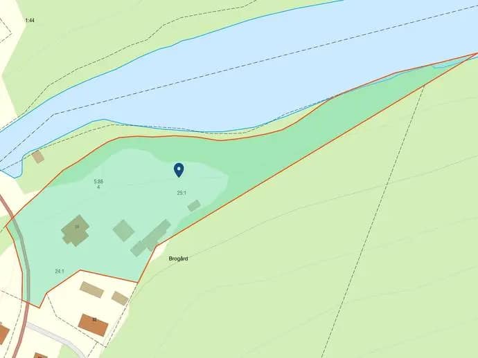 Floor plan for Norsjövallen 34