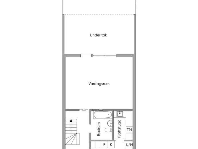 Floor plan for Dikesvägen 86