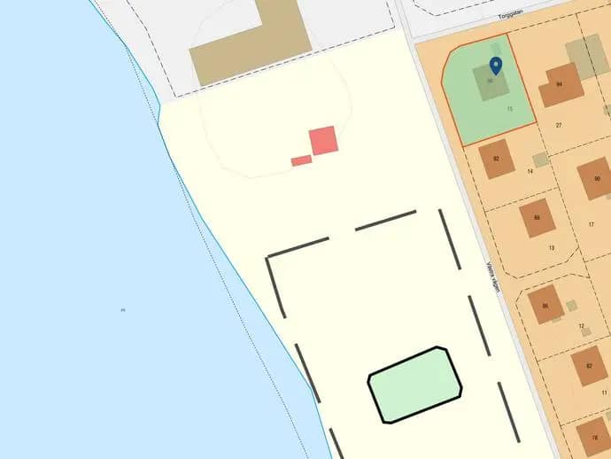 Floor plan for Västra vägen 96