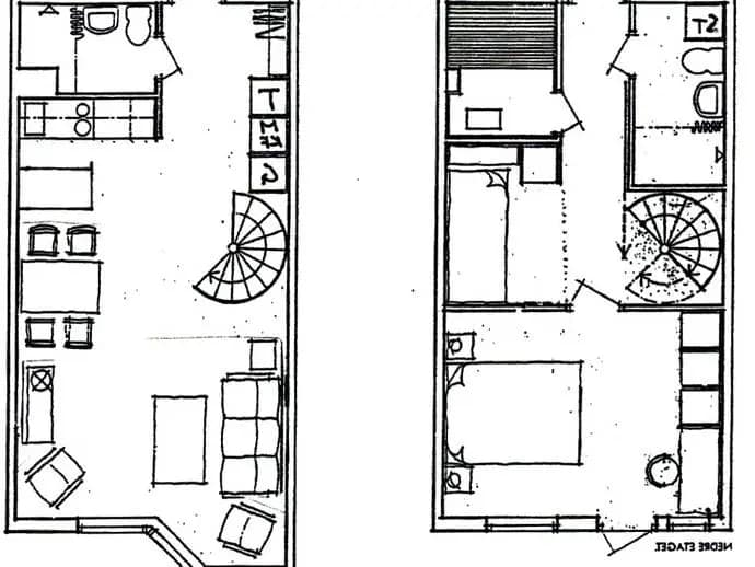 Planritning för Brf. Högfjället. Vecka 9 och 35. Lgh. 1109. Sälen
