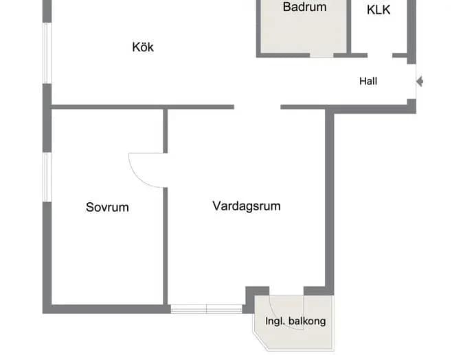 Floor plan for Jakob pers väg 5