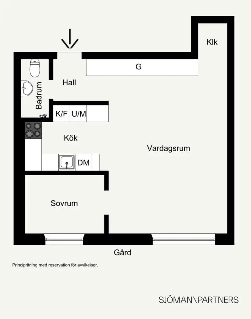 Planritning för Sveavägen 99