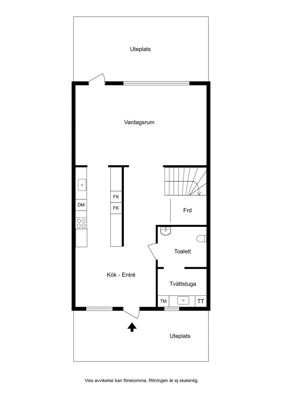 Planritning för Brearedsvägen 39