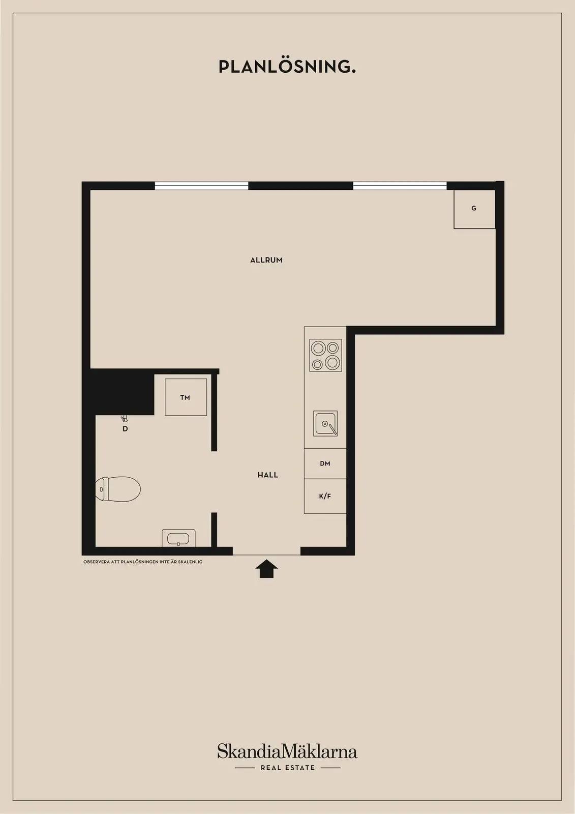 Floor plan for Sankt Göransgatan 163