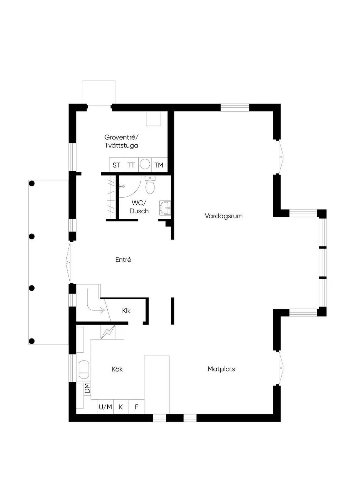 Floor plan for Älvesta säteri 22