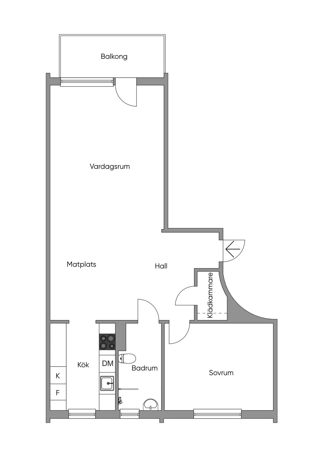 Floor plan for Trollesundsvägen 167
